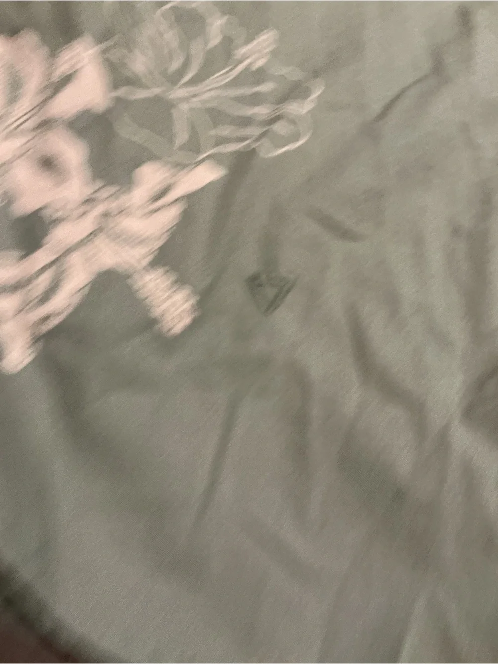 VISSLA Byebiscus Eco Sage Green Short-Sleeve Floral Button-Up Shirt M - Picture 10 of 13